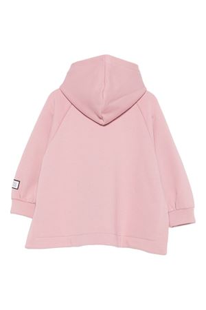 pink cotton hoodie DOUUOD KIDS | DX4A20Z250250R